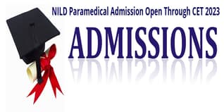 NILD Paramedical Admission Open Through CET; Check Details Here